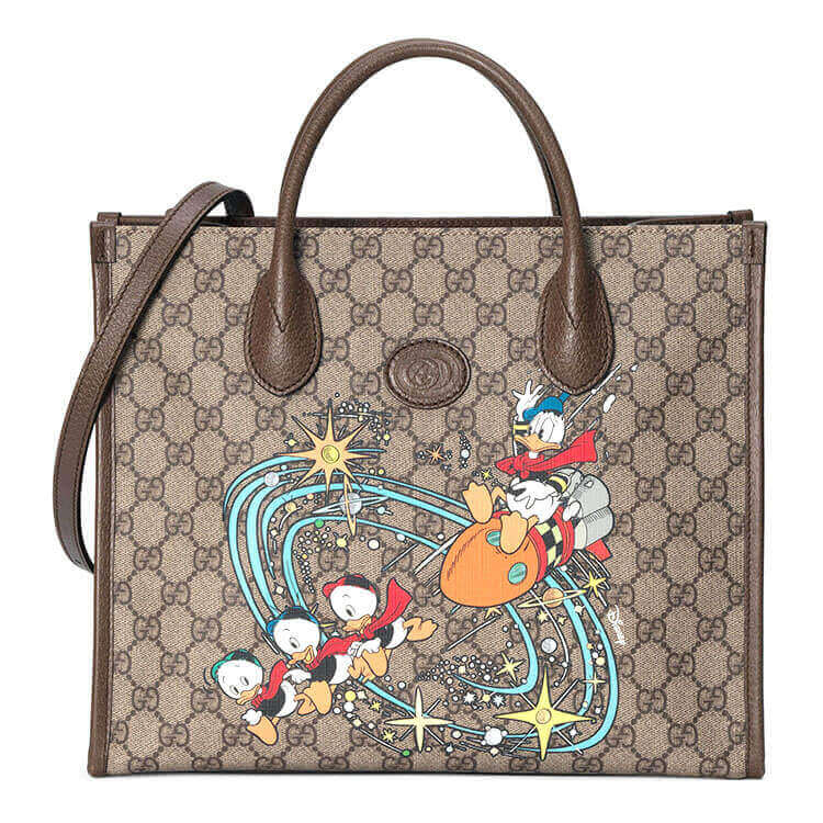 Disney x Gucci Donald Duck Tote Bag - Replica Luxury Bags™