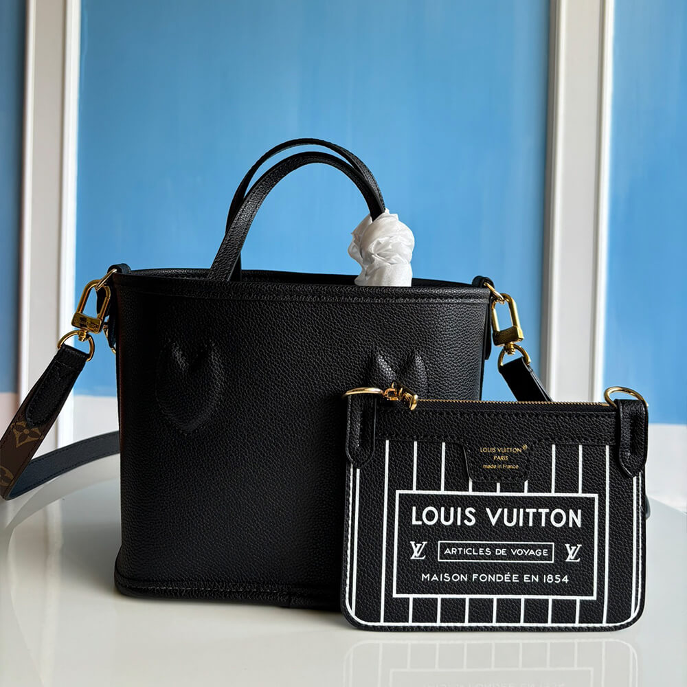 LV Neverfull Bandouliere Inside Out BB Bag - Replica Luxury Bags™