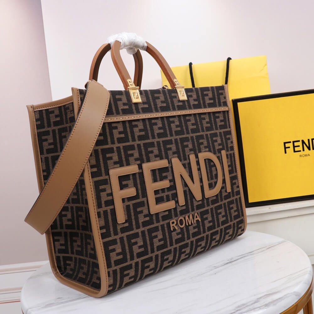Fendi Medium Sunshine Tote Bag - Replica Luxury Bags™