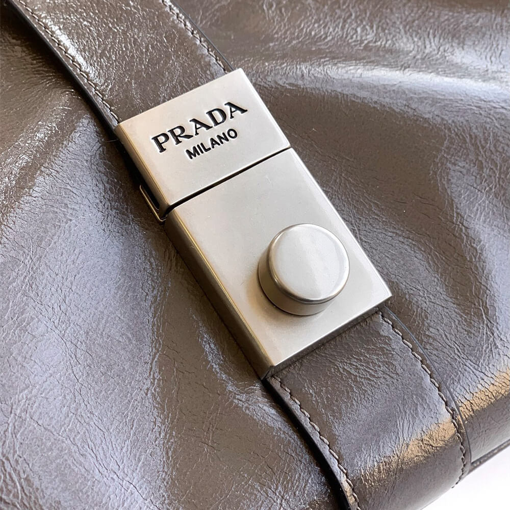 Prada Medium Leather Tote Bag - Replica Luxury Bags™