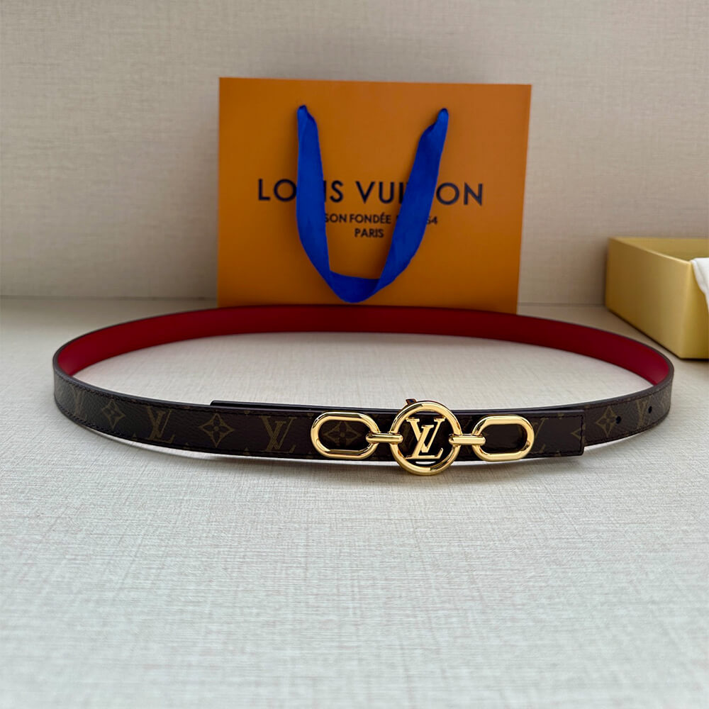 LV Circle Prime 20mm Reversible Belt - Replica Luxury Bags™