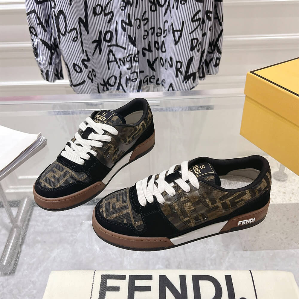 Fendi Match Sneakers Shoes - Replica Luxury Bags™