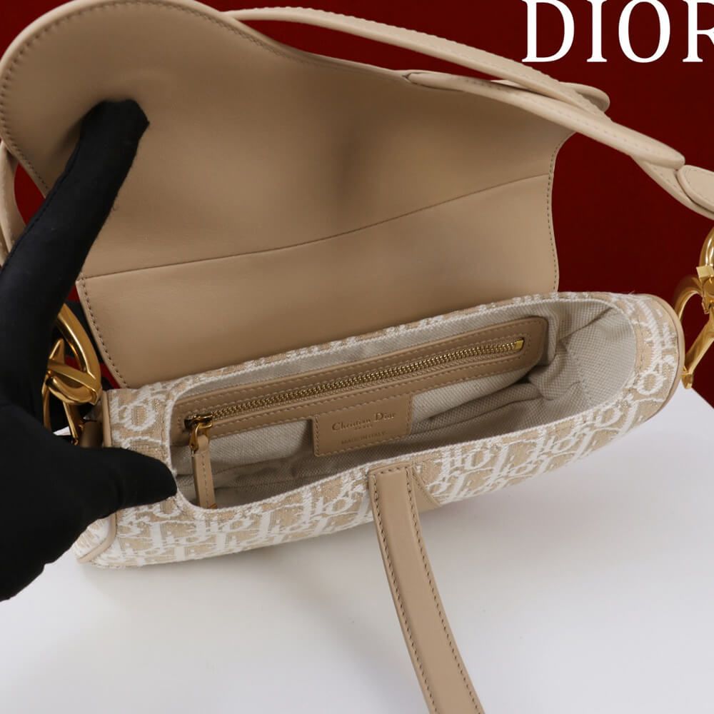 Dior Saddle Bag with Strap - Replica Luxury Bags™