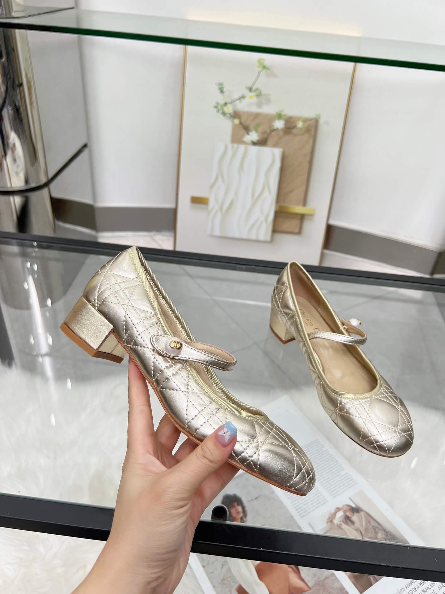 Dior Ballet Pump Shoes - Replica Luxury Bags™