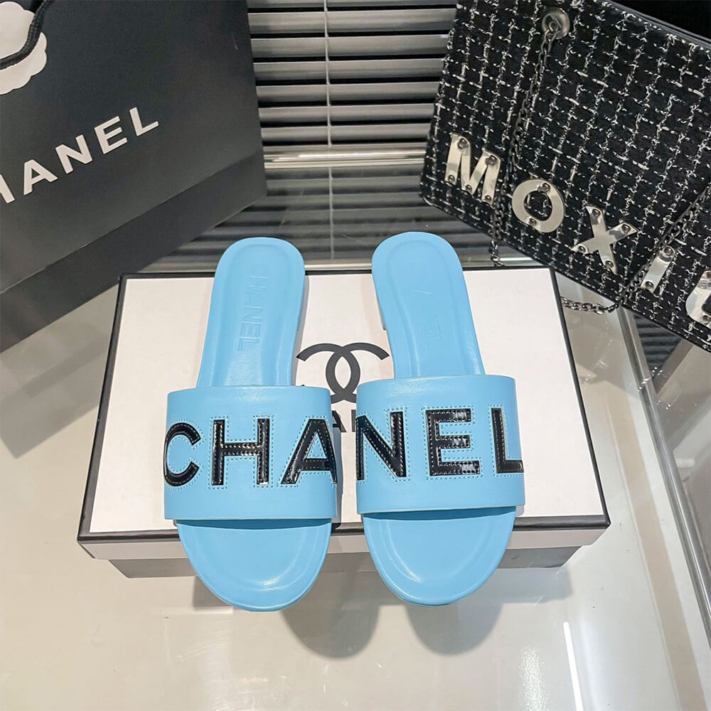 Chanel Slides Shoes - Replica Luxury Bags™