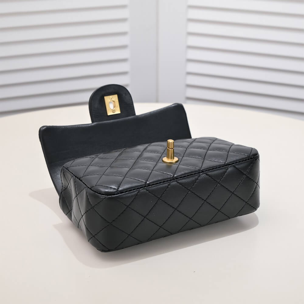 Chanel Mini Flap Bag with Top Handle - Replica Luxury Bags™