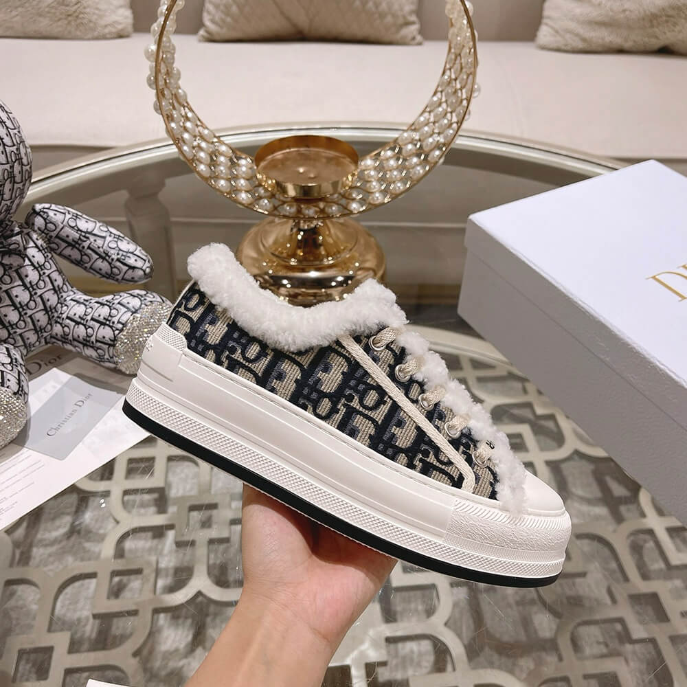 Dior Walk n Dior Platform Sneaker Shoes - Replica Luxury Bags™