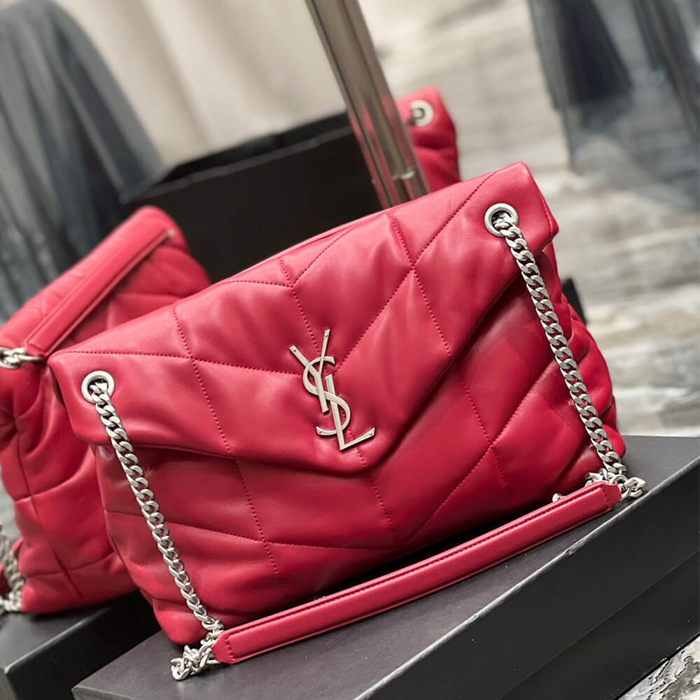 YSL Puffer Medium Chain Bag - Replica Luxury Bags™