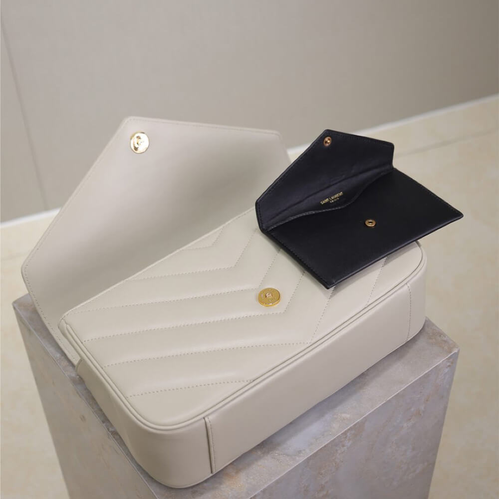 YSL Loulou Medium Bag in Matelasse Lambskin - Replica Luxury Bags™