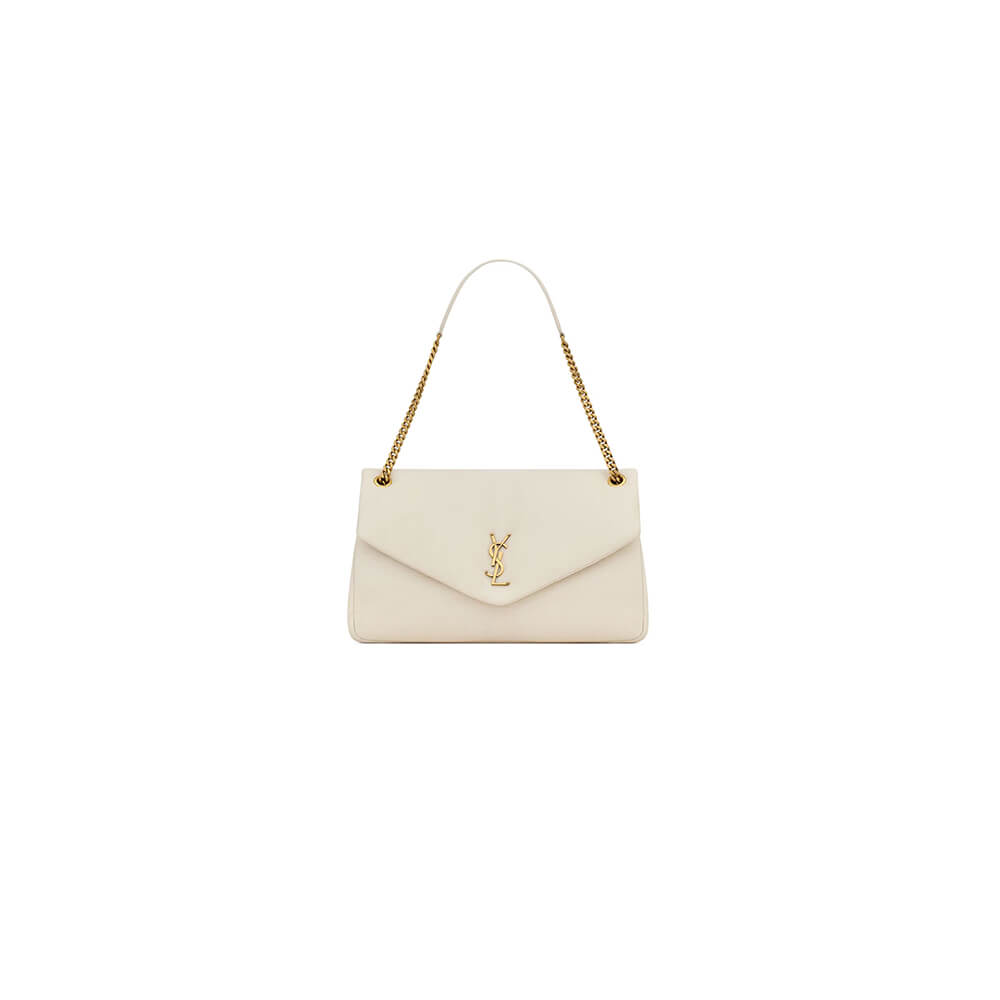 YSL Calypso Large Bag in Grained Lambskin - Replica Luxury Bags™