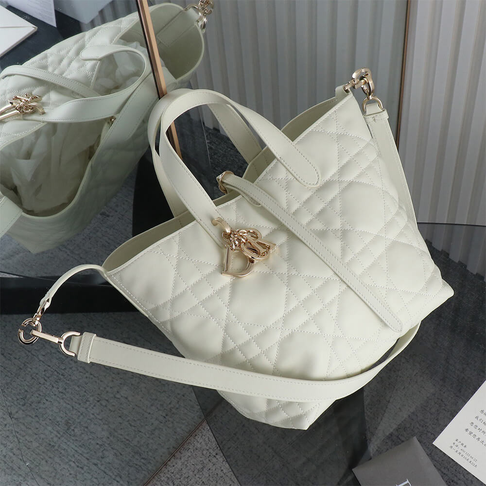 Medium Dior Toujours Vertical Tote Bag - Replica Luxury Bags™