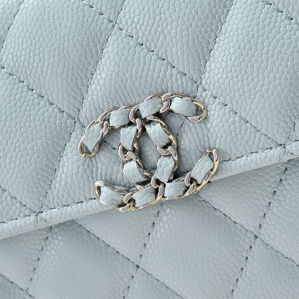 Chanel Flap Phone Holder Bag with Chain - Replica Luxury Bags™