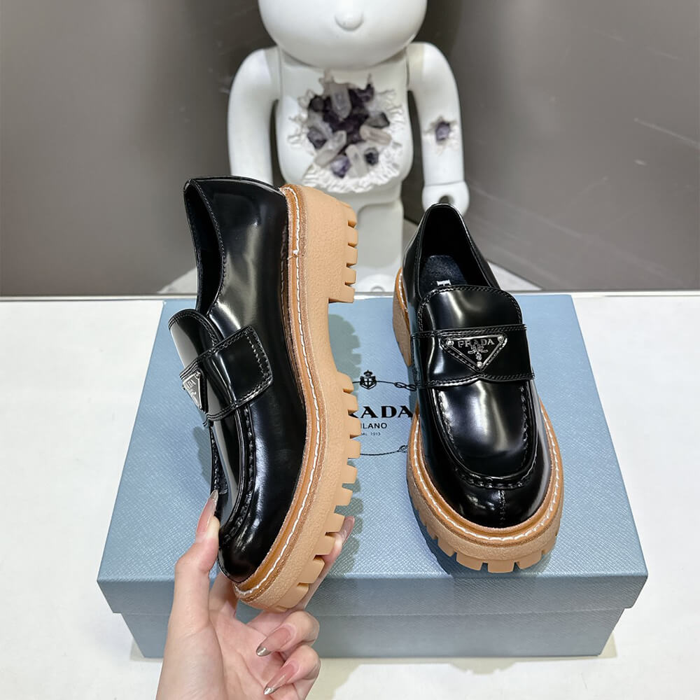 Prada Leather loafers Shoes - Replica Luxury Bags™
