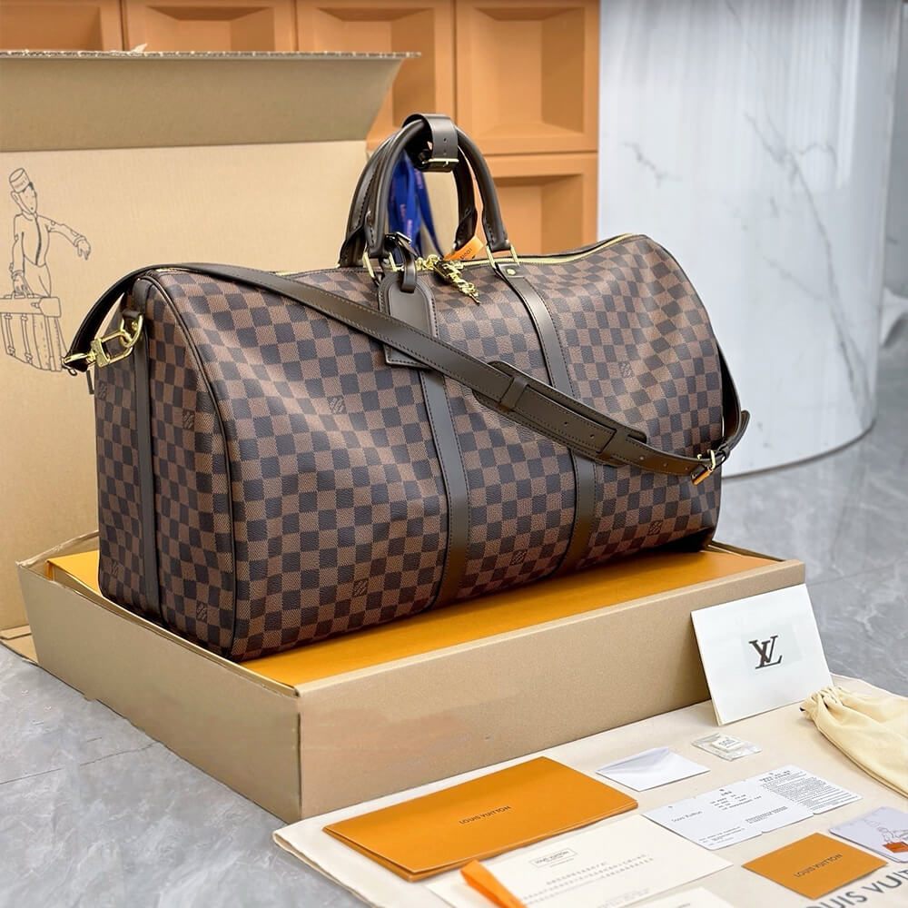 LV Keepall Bandouliere 55 Bag - Replica Luxury Bags™