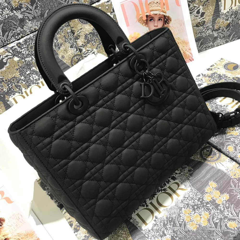 Dior Large Lady Dior Bag - Replica Luxury Bags™