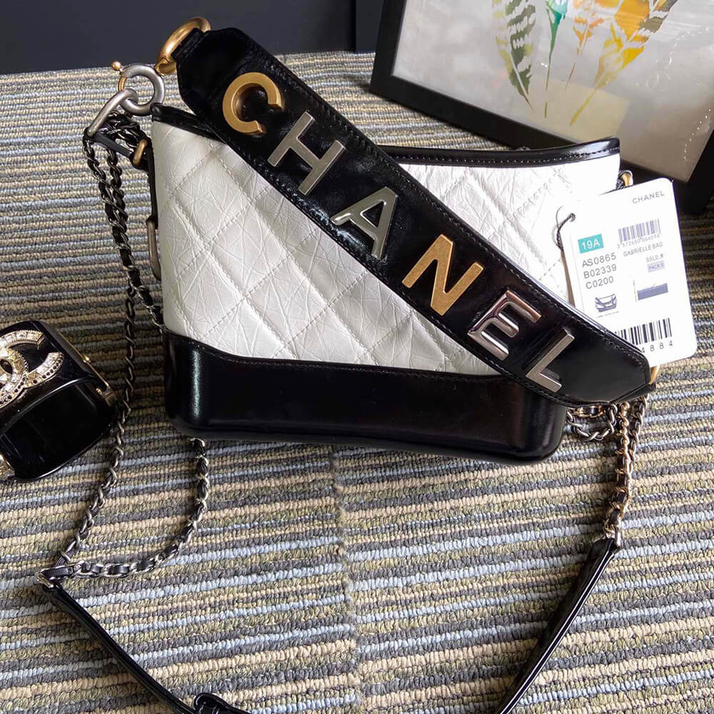 Chanel Calfskin Quilted Small Gabrielle Hobo Bag - Replica Luxury Bags™