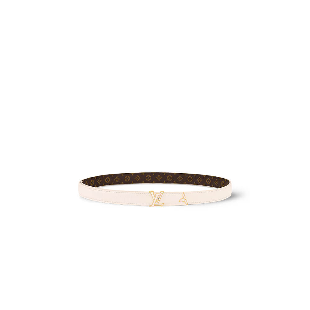 Pretty LV Enamel 20mm Reversible Belt - Replica Luxury Bags™