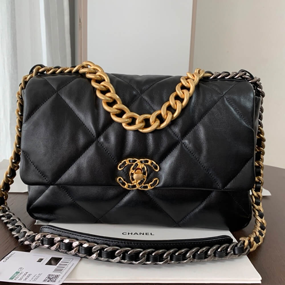 Chanel 19 Large Handbag - Replica Luxury Bags™