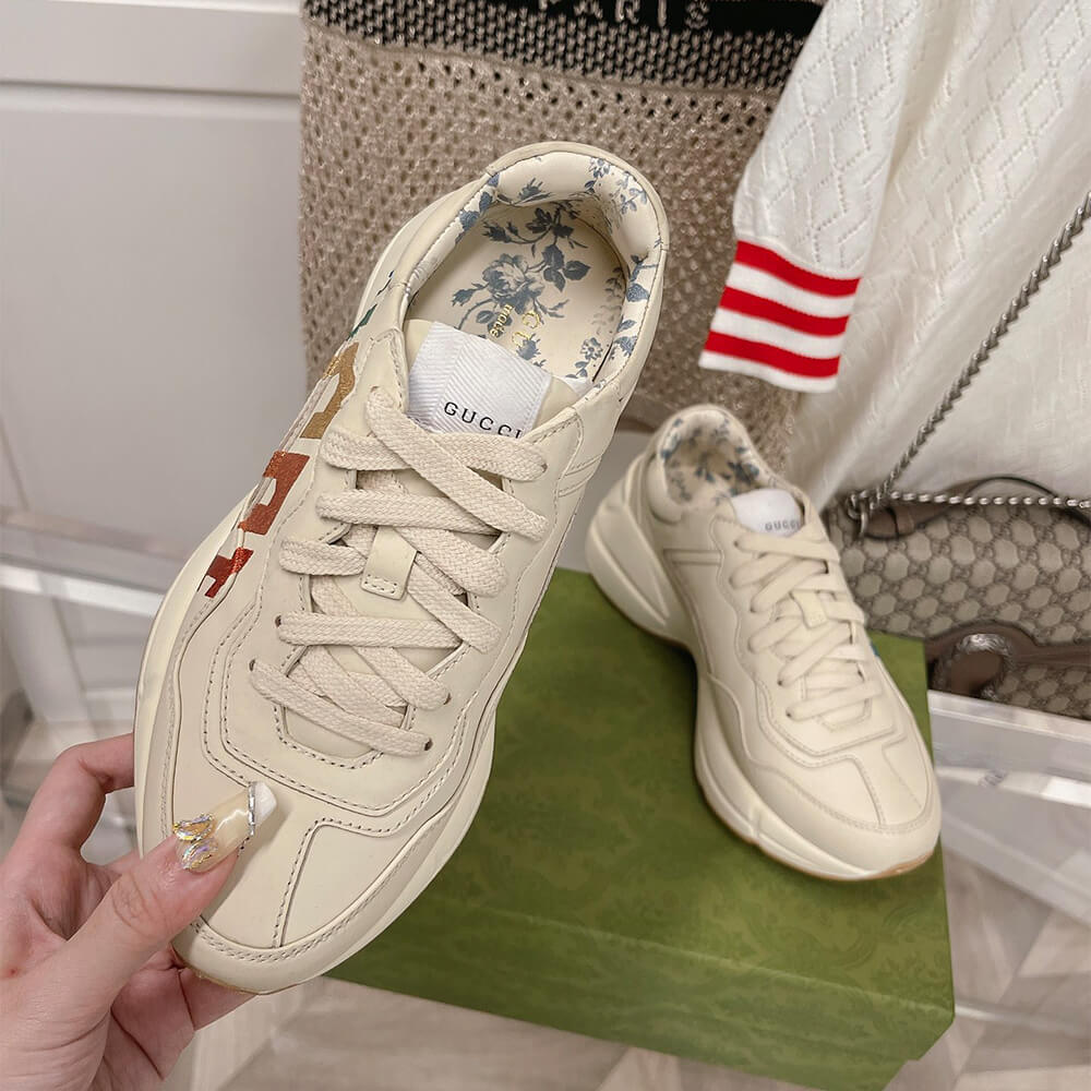 Gucci Rhyton  Glitter  Sneaker Shoes - Replica Luxury Bags™