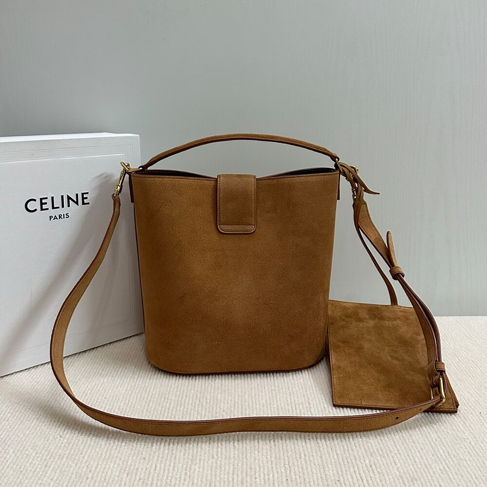 Celine Medium Louise Bag in Suede Calfskin - Replica Luxury Bags™