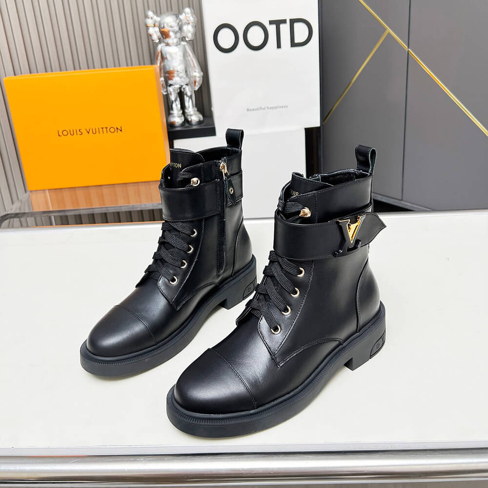 LV Citizen Flat Ranger Boot Shoes - Replica Luxury Bags™