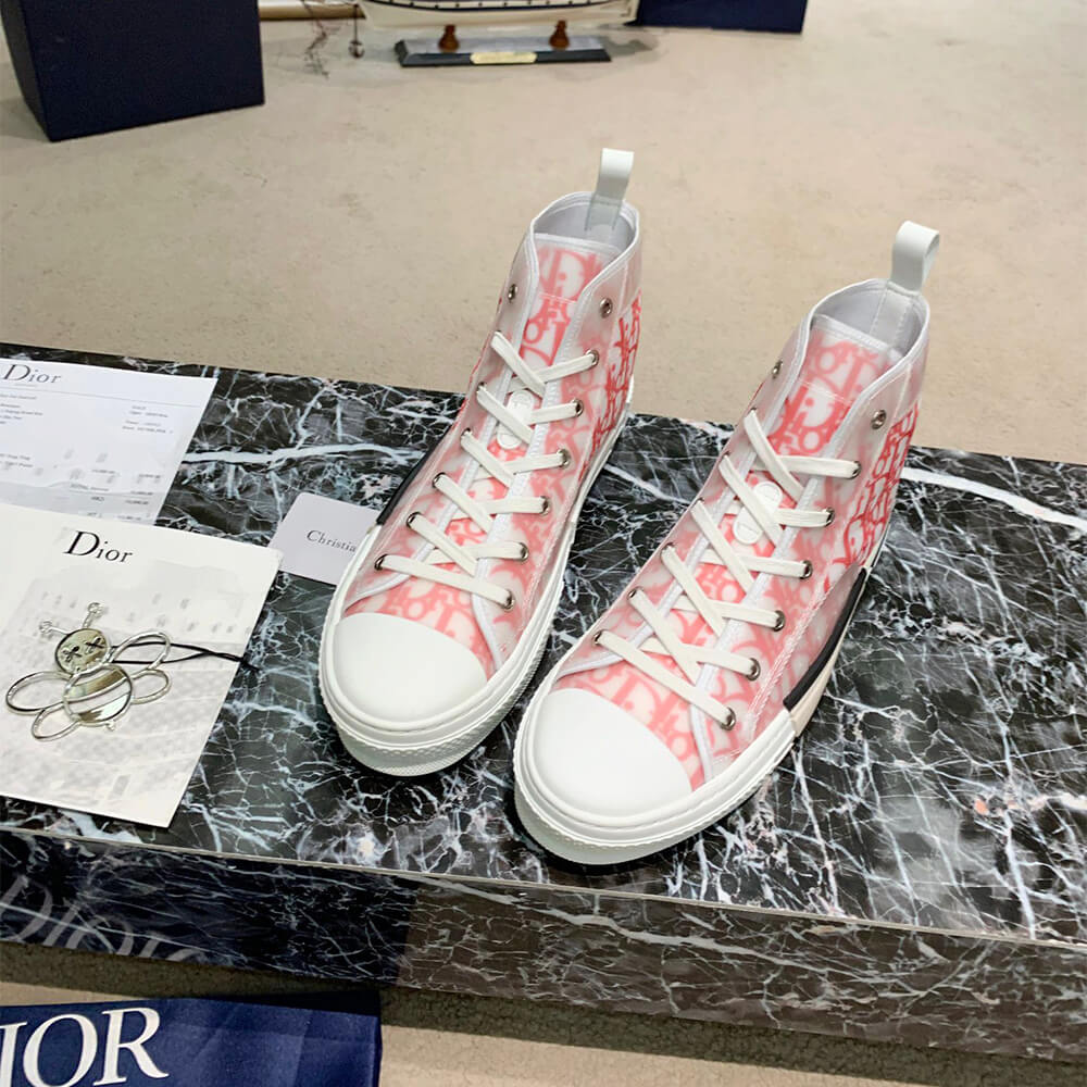 Dior B23 High-Top Sneakers Dior Oblique Shoes - Replica Luxury Bags™
