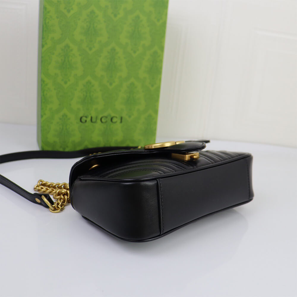 Gucci GG Marmont Mini Shoulder Bag - Replica Luxury Bags™