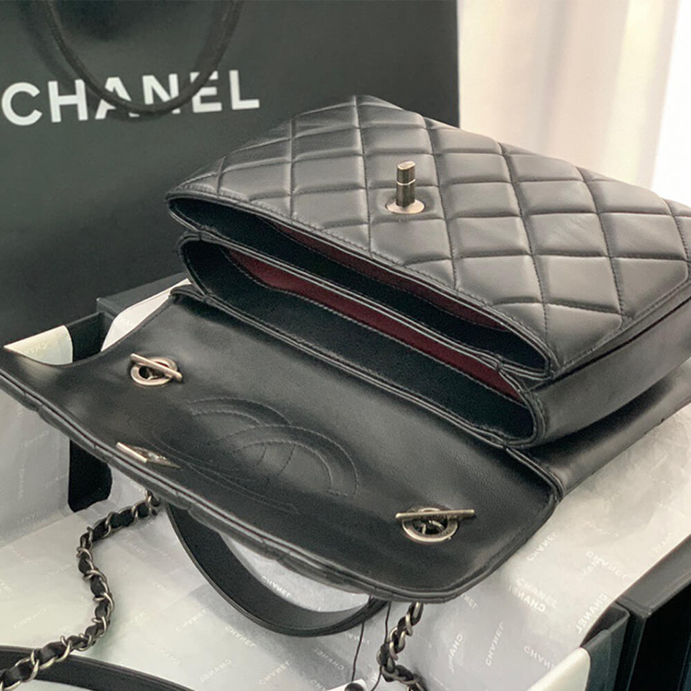 Chanel Flap Bag With Top Handle - Replica Luxury Bags™