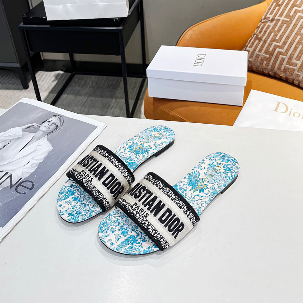 Dior Dway Slide Shoes - Replica Luxury Bags™