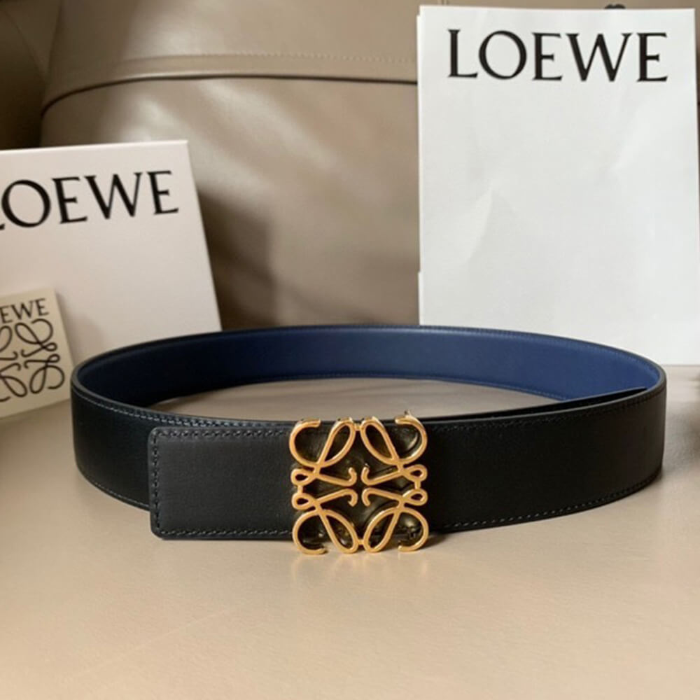 LOEWE Reversible Anagram belt 40mm - Replica Luxury Bags™