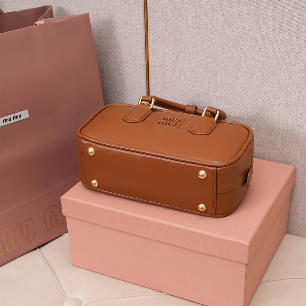 Miumiu Medium Arcadie Leather Bag - Replica Luxury Bags™