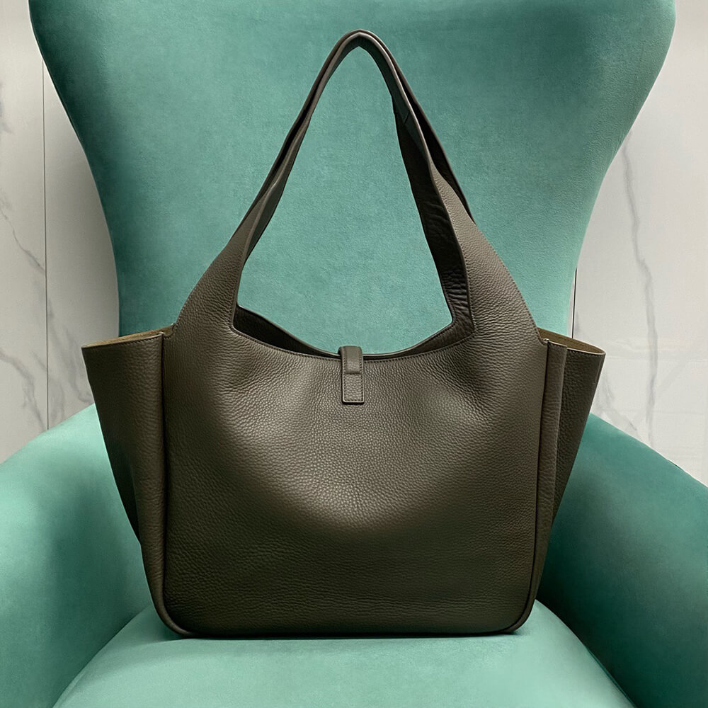 YSL LE 5 A 7 Bea Bag in Grained Leather - Replica Luxury Bags™