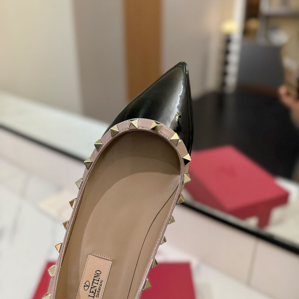 VALENTINO ROCKSTUD BALLET FLAT Shoes - Replica Luxury Bags™
