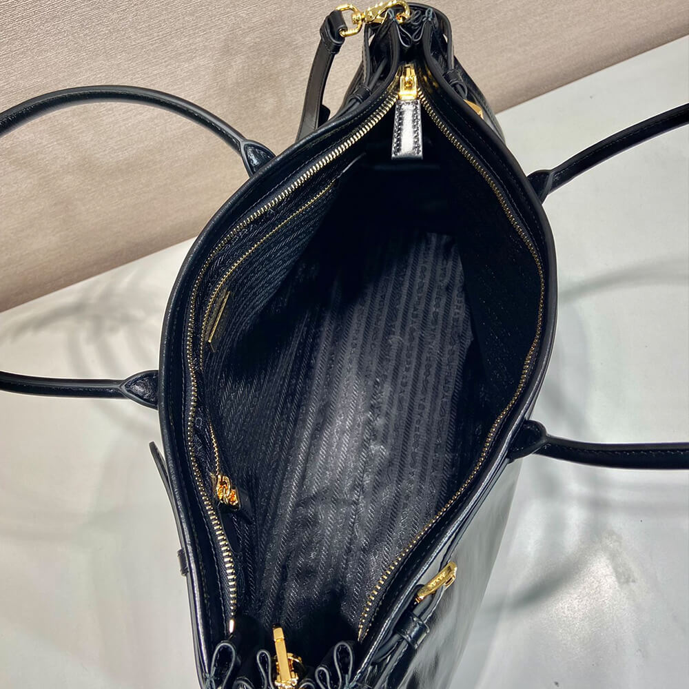 Prada Extra Large Leather Handbag - Replica Luxury Bags™