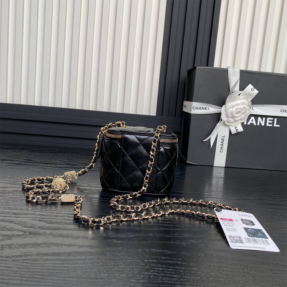 Chanel Small Vanity with Chain Bag - Replica Luxury Bags™