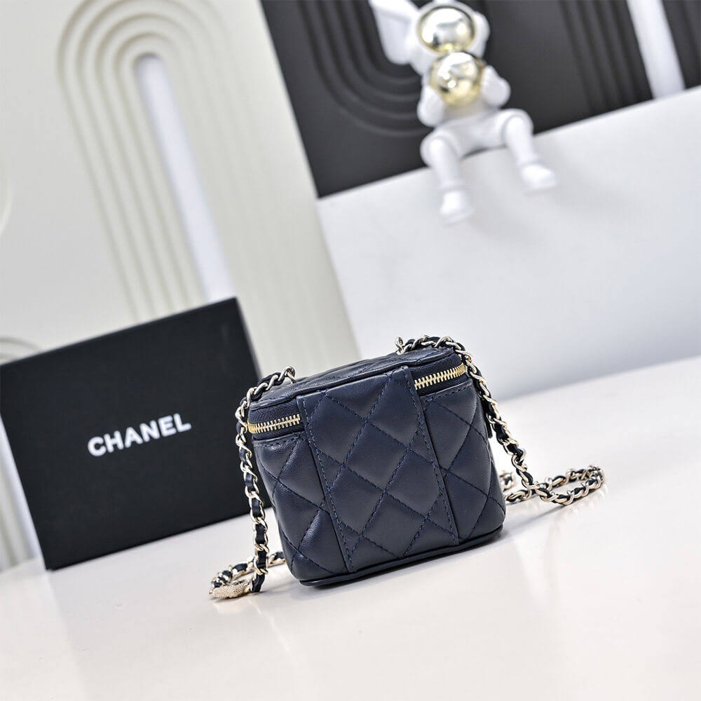 Chanel Small Vanity Bag with Chain - Replica Luxury Bags™