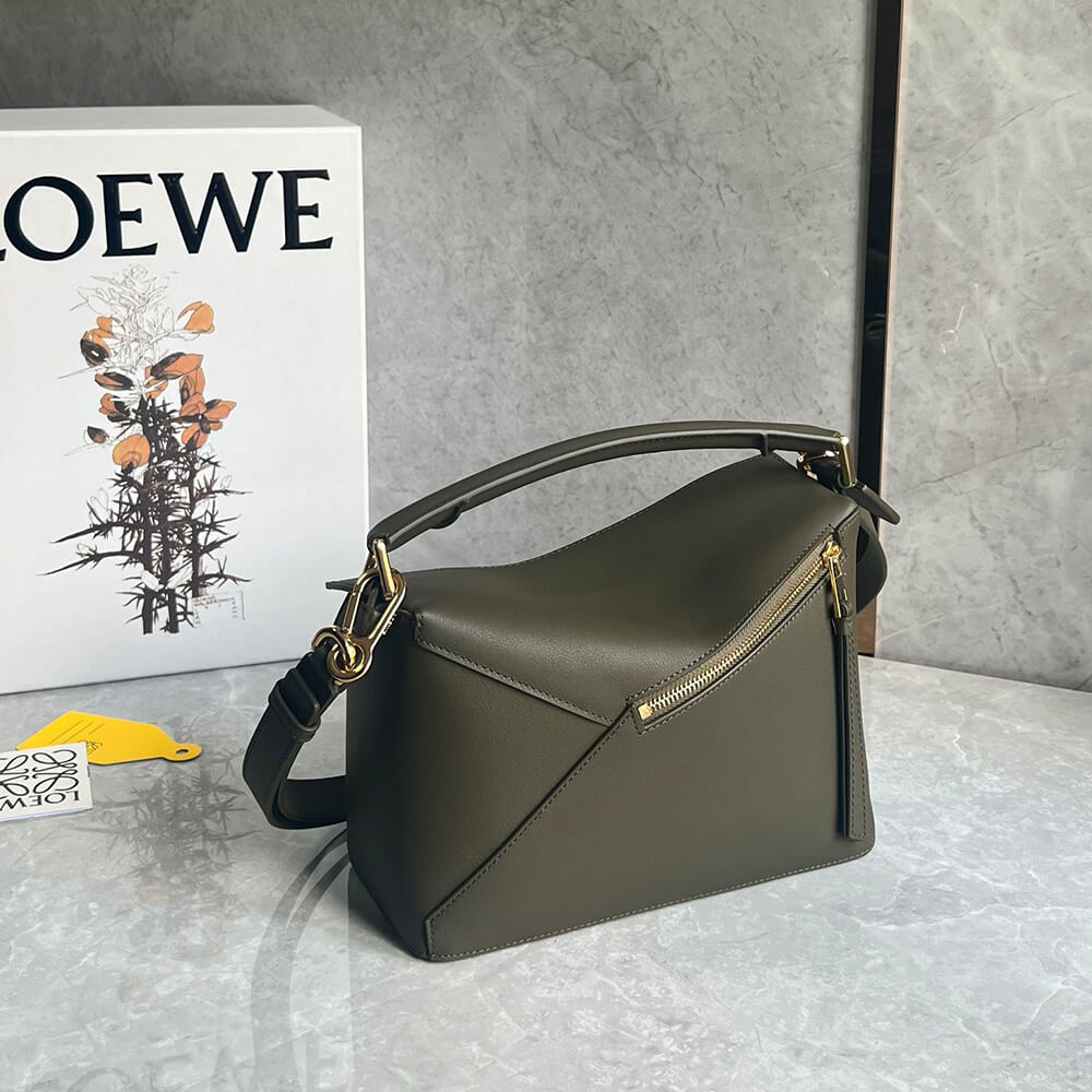 Loewe Small Puzzle Edge Bag in Classic Calfskin - Replica Luxury Bags™