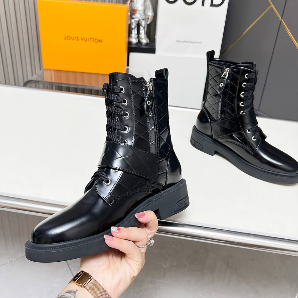 LV Citizen Flat Ranger Boot Shoes - Replica Luxury Bags™