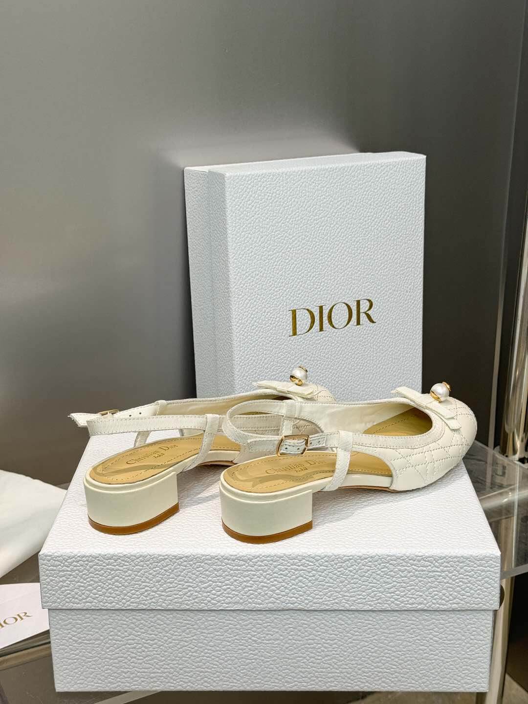 Dior Ballet Slingback Pump Shoes - Replica Luxury Bags™