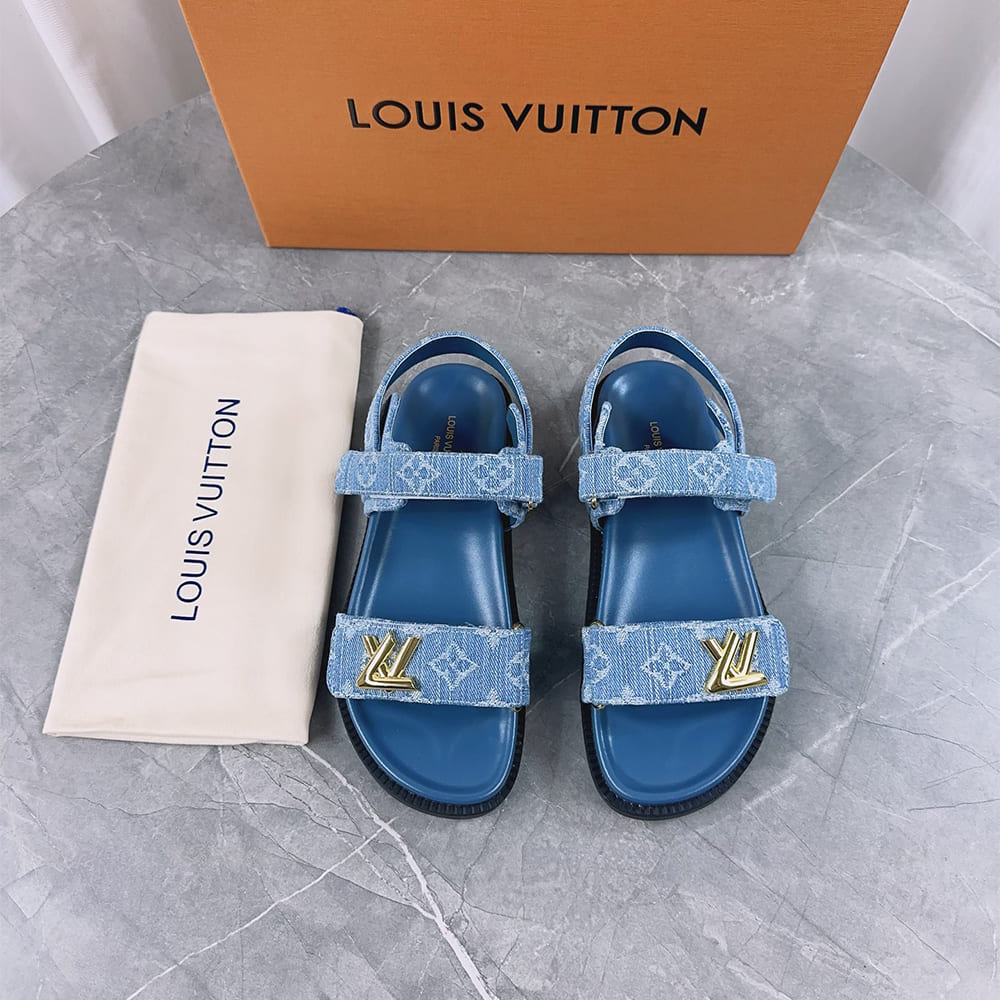 LV Sunset Flat Comfort Sandal Shoes - Replica Luxury Bags™
