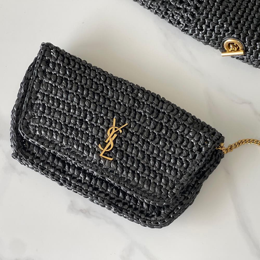 YSL Saint Laurent Icare Bag in Raffia - Replica Luxury Bags™