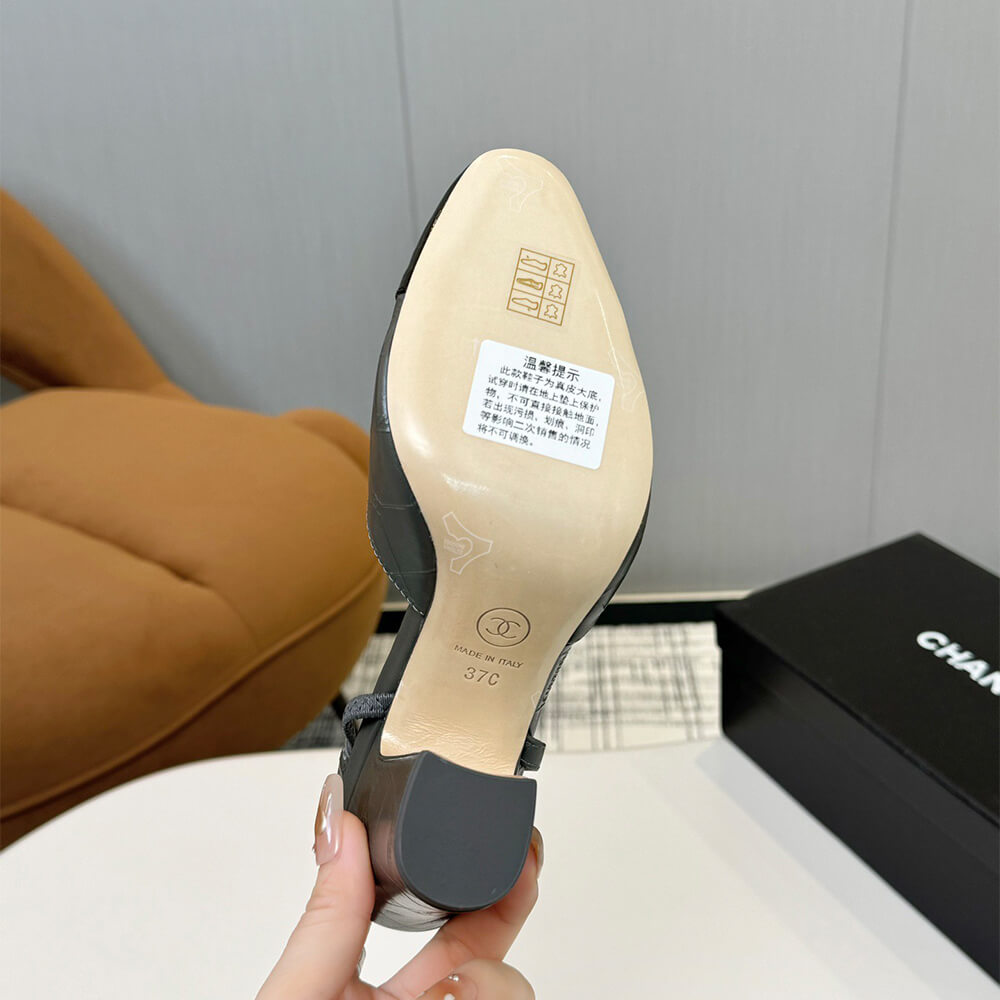 Chanel Slingbacks Shoes - Replica Luxury Bags™