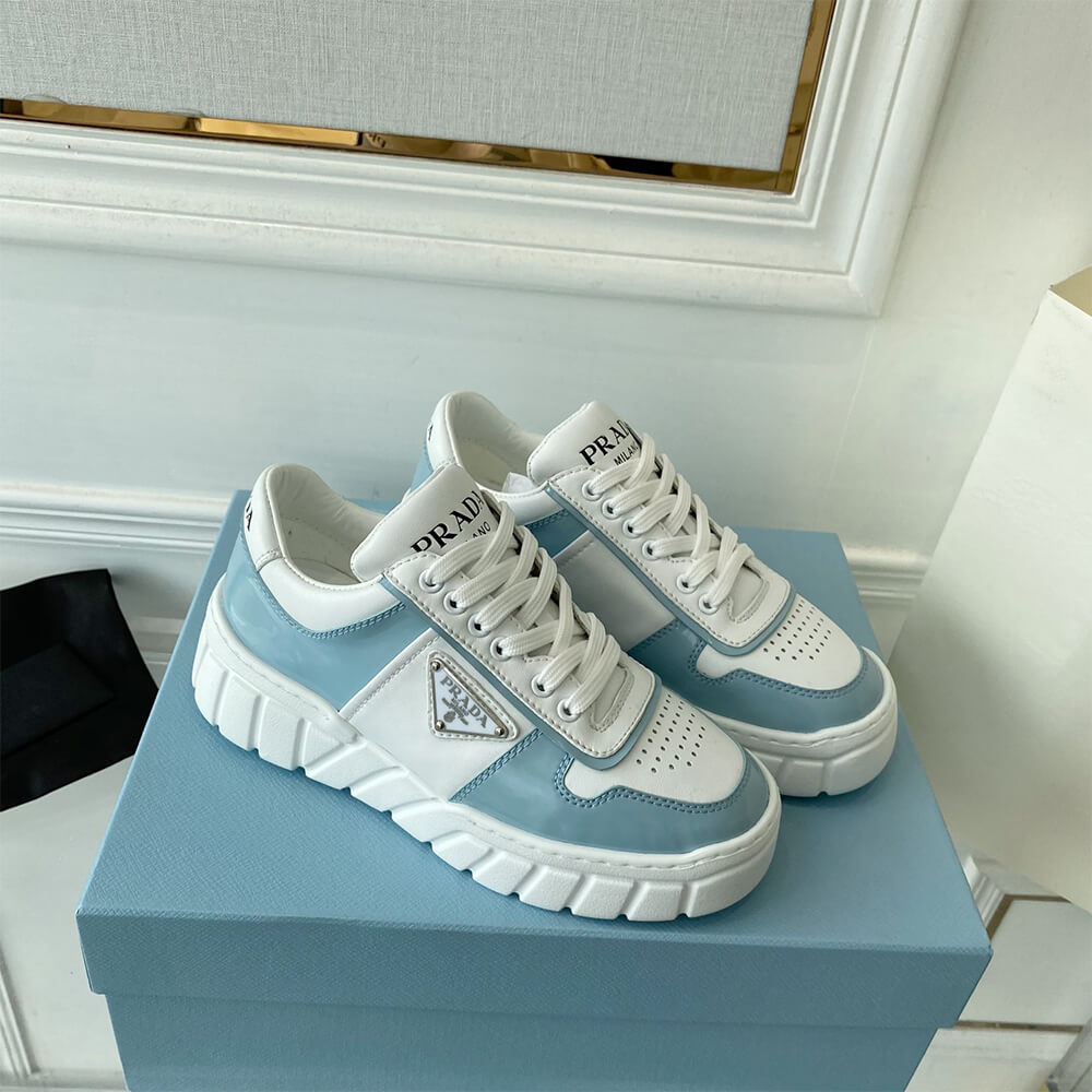 Prada Leather Sneakers Shoes - Replica Luxury Bags™