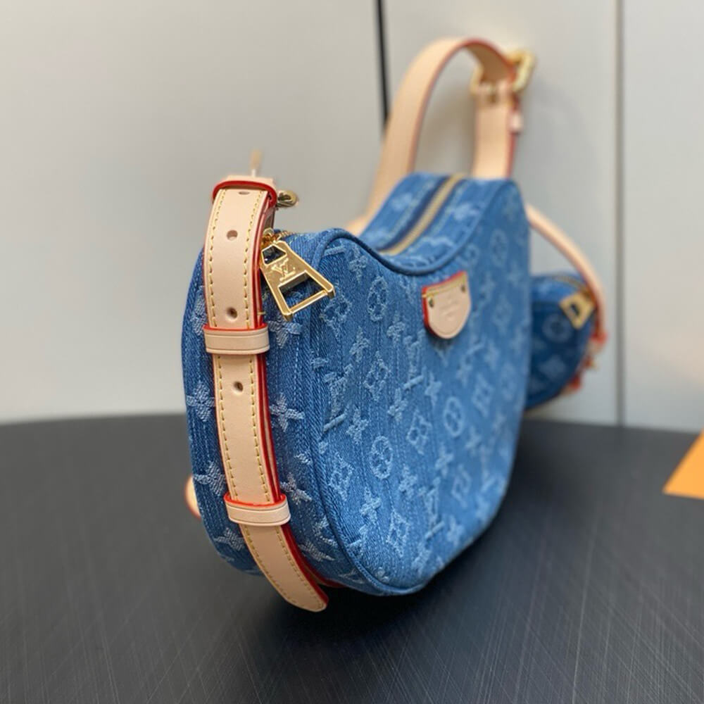 LV Croissant MM Denim Bag - Replica Luxury Bags™