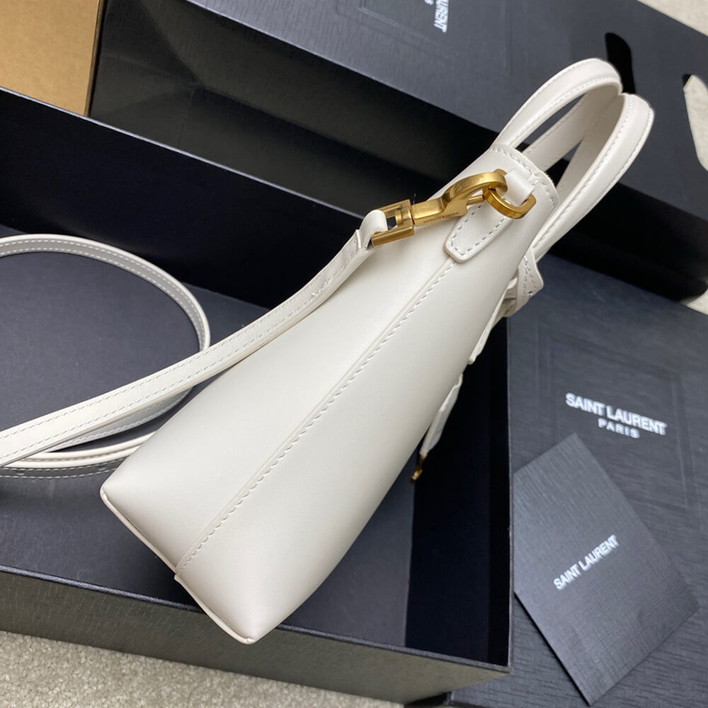 YSL Mini Toy Shopping Saint Laurent In Box Leather Bag - Replica Luxury Bags™