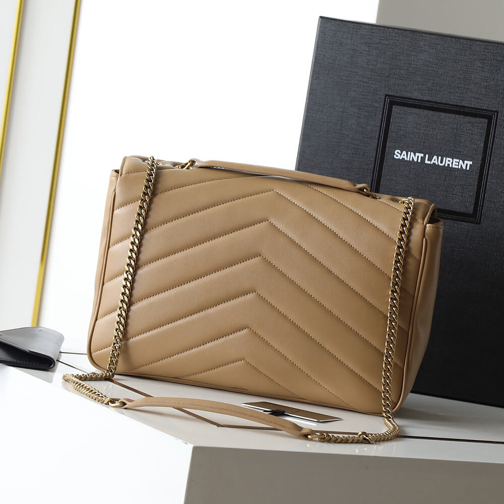 YSL Loulou Large Bag in Matelasse Lambskin - Replica Luxury Bags™