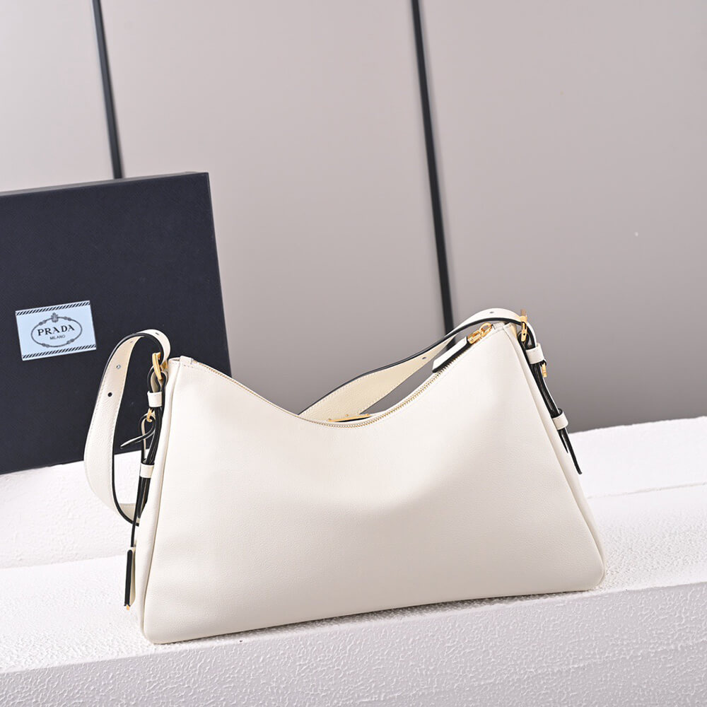 Prada Aimee Large Leather Shoulder Bag - Replica Luxury Bags™