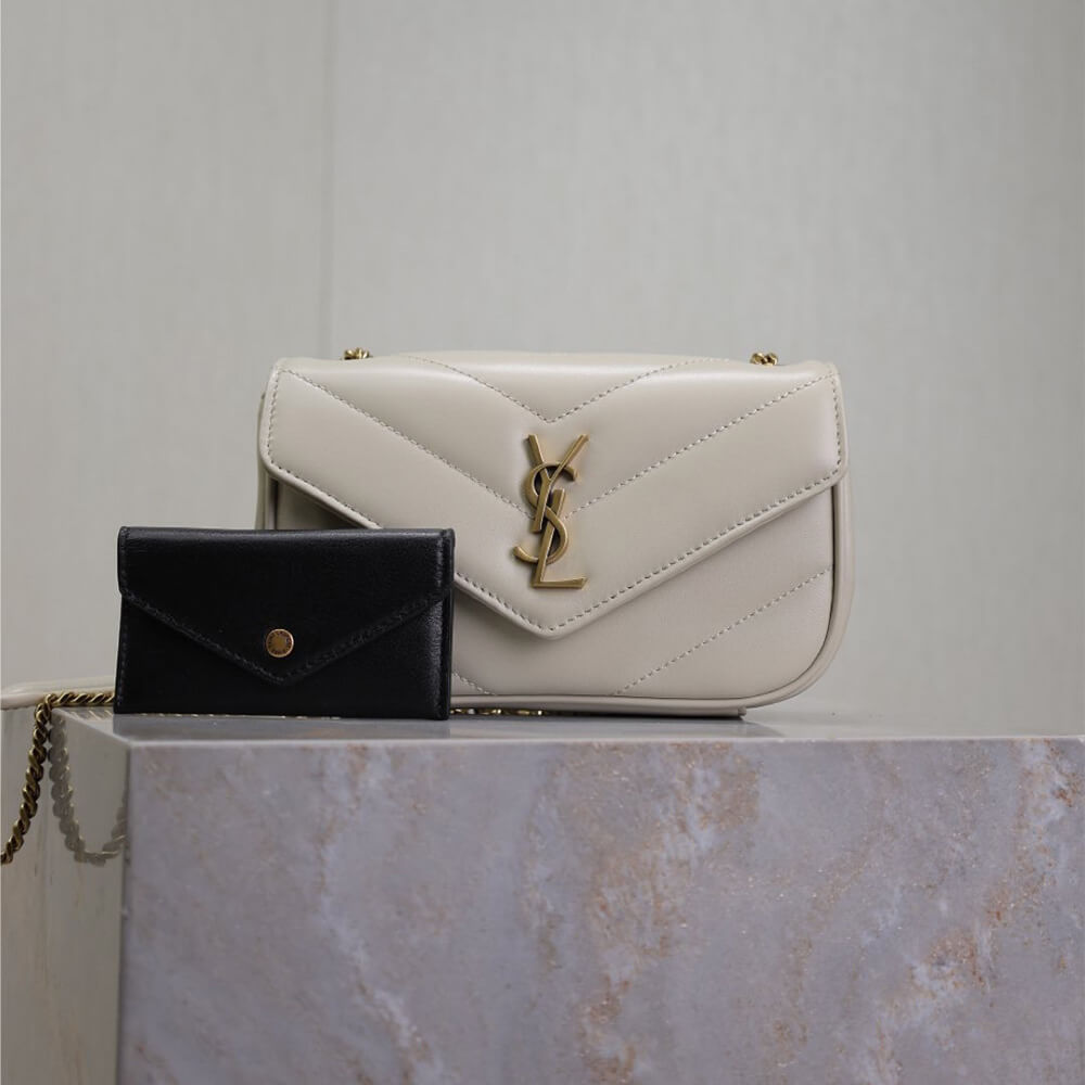YSL Loulou Mini Bag in Lambskin - Replica Luxury Bags™