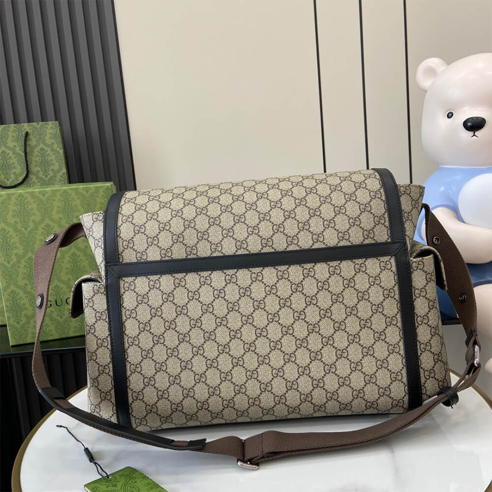 Gucci GG Supreme Medium Diaper Bag - Replica Luxury Bags™