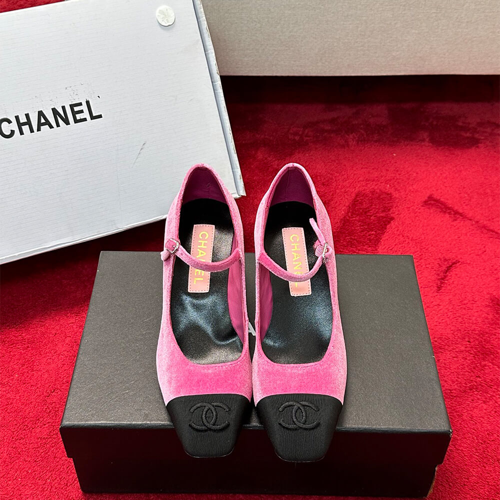 Chanel Mary Janes Heel Shoes - Replica Luxury Bags™